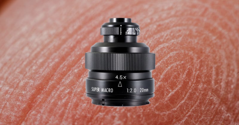 ZY Optics Unveils 20mm f/2 4.5x, a Super Affordable Super Macro Lens