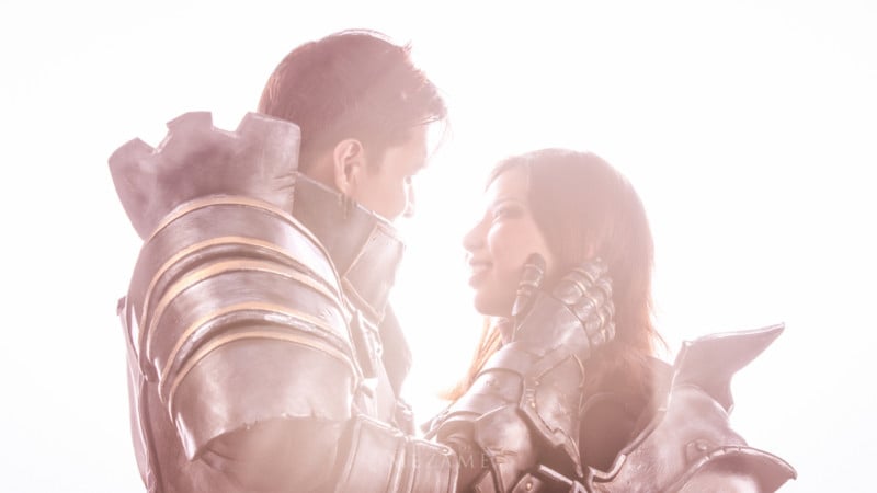  these diablo-themed pre-wedding photos are cosplayer dream 