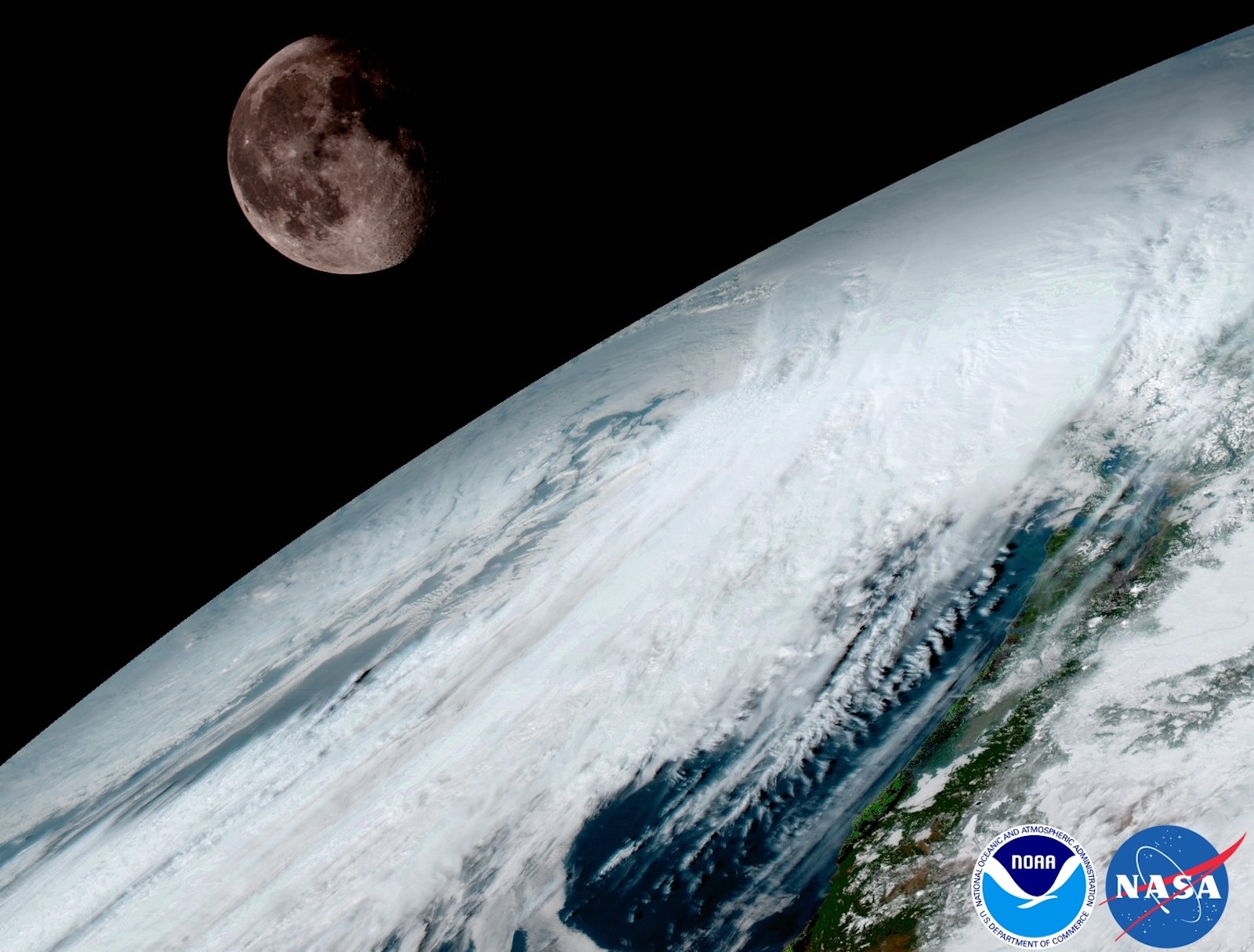 NASA Releases First Photos from Its New High Res Weather Satellite