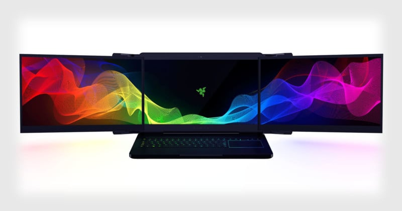 Razers Project Valerie is the Worlds First Triple Display Laptop