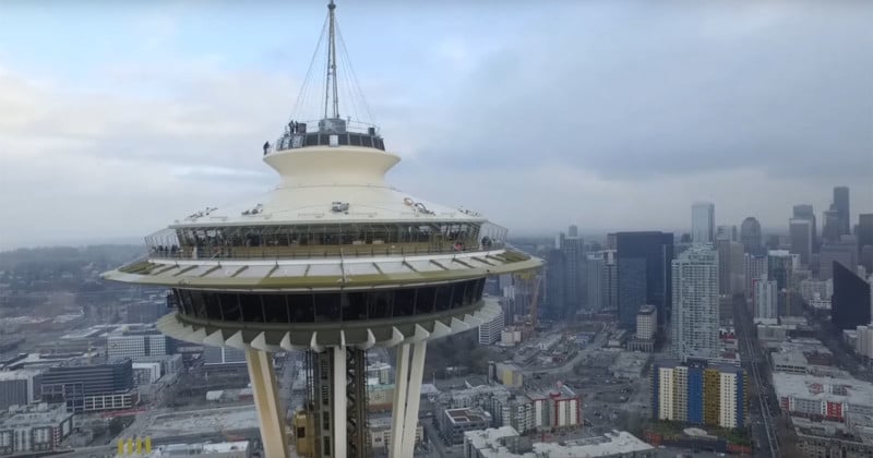 Pilot Crashes Drone into Seattle Space Needle, May Face Jail and Fine