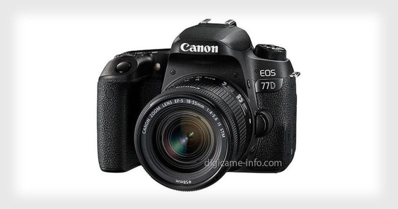 Canon 77D Photos and Specs Leaked