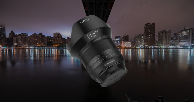 lens irix 11mm ultra-wide 
