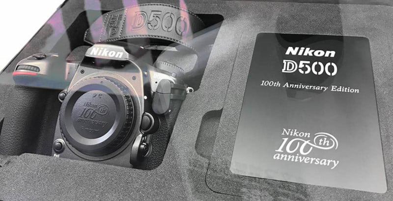 These are Nikons Ultra-Limited Edition 100th Anniversary DSLRs and Lenses