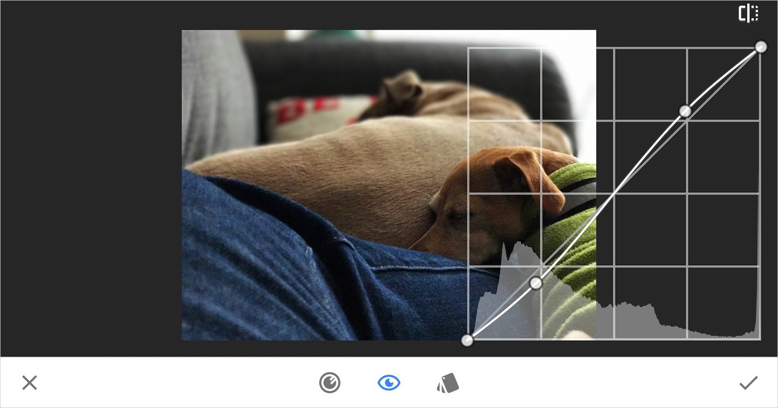  snapseed update adds curves try harder face 