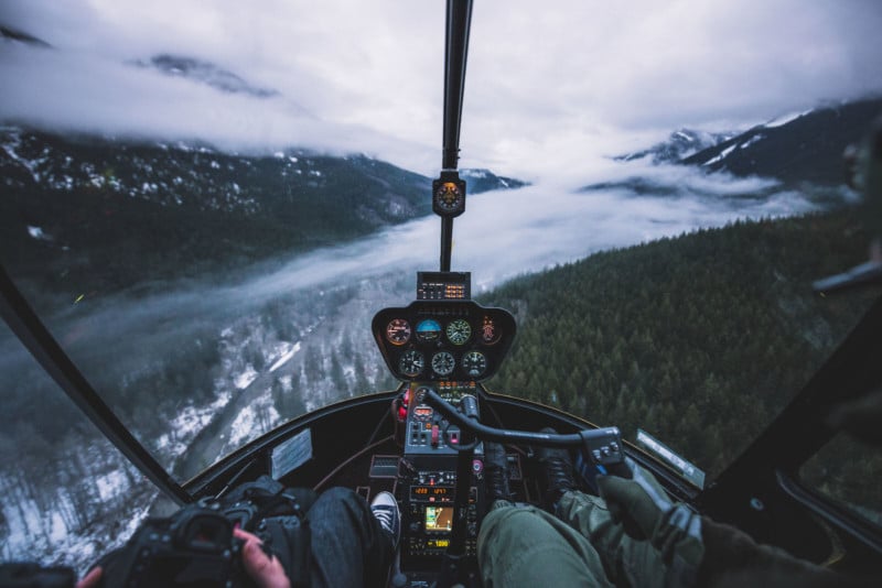 Tips for Shooting Aerial Photos from a Helicopter