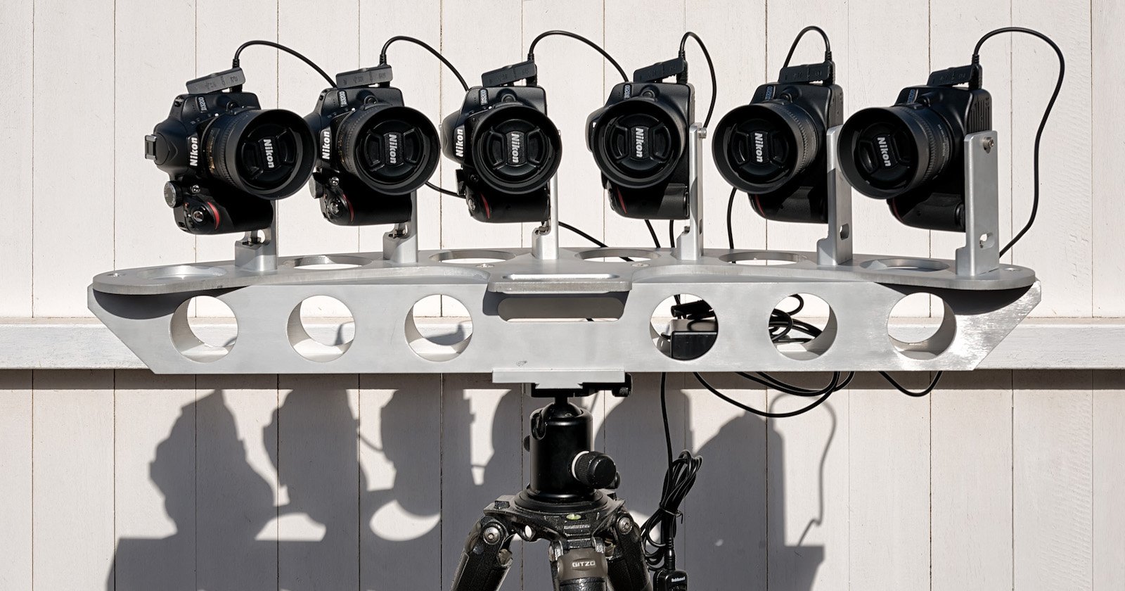 I Built a Panoramic Photo Rig Made of 6 Nikon DSLRs, and Its Awesome