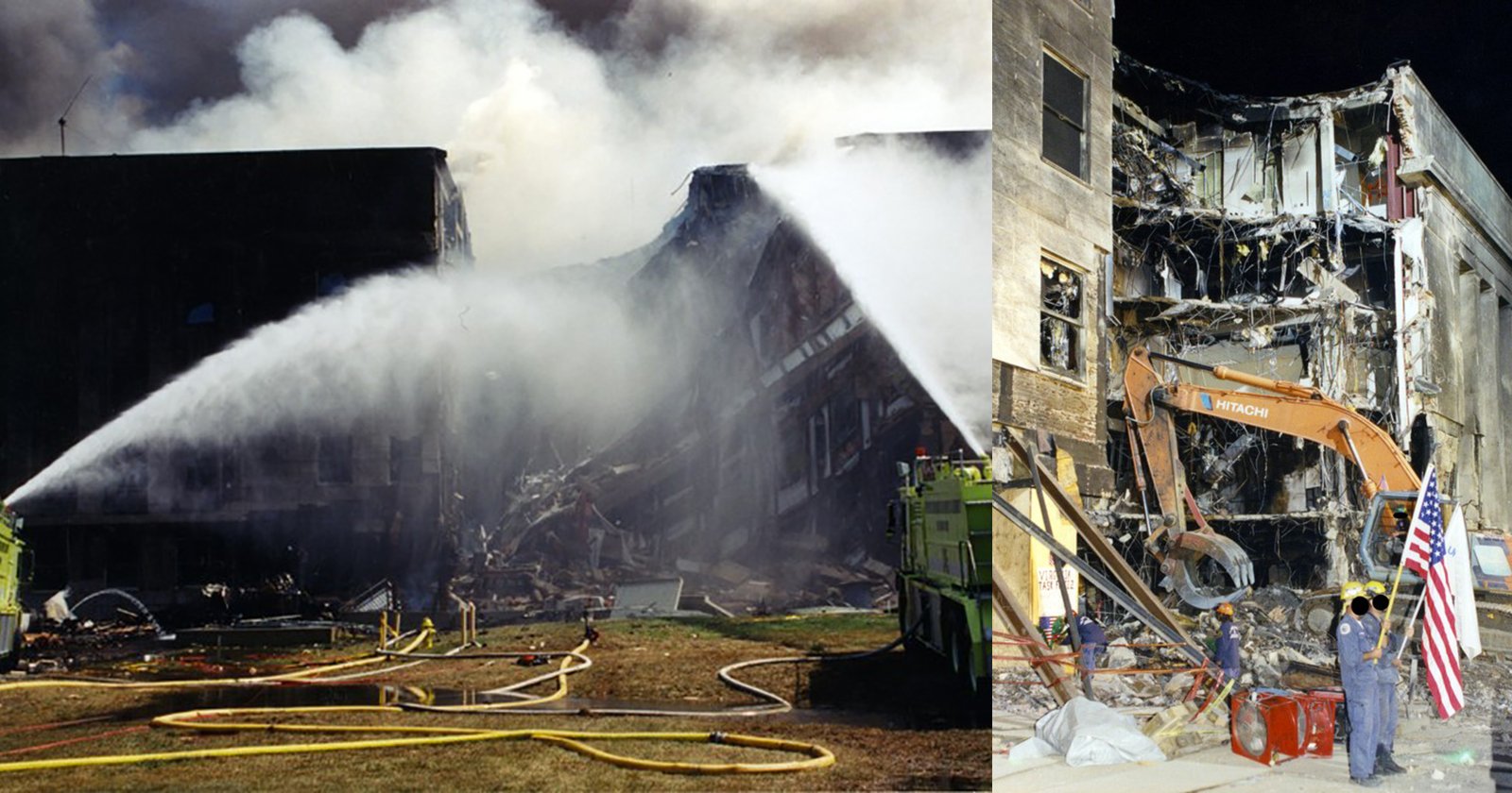 FBI Re-Releases Lost Photos of the Pentagon from 9/11 After Glitch
