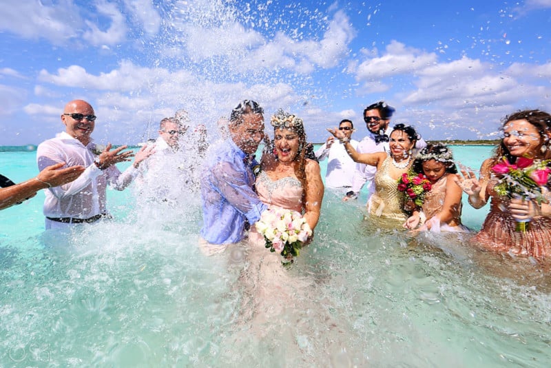 These Wedding Photos Were Shot in the Middle of the Ocean