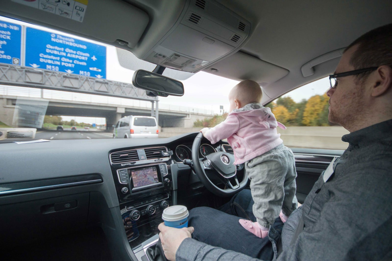 Dad Photoshops Baby Into Dangerous Situations to Freak Out Relatives
