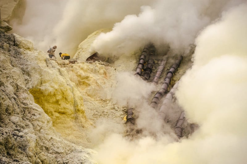 Photo Essay: A Day in the Sulfur Mines of Kawah Ijen