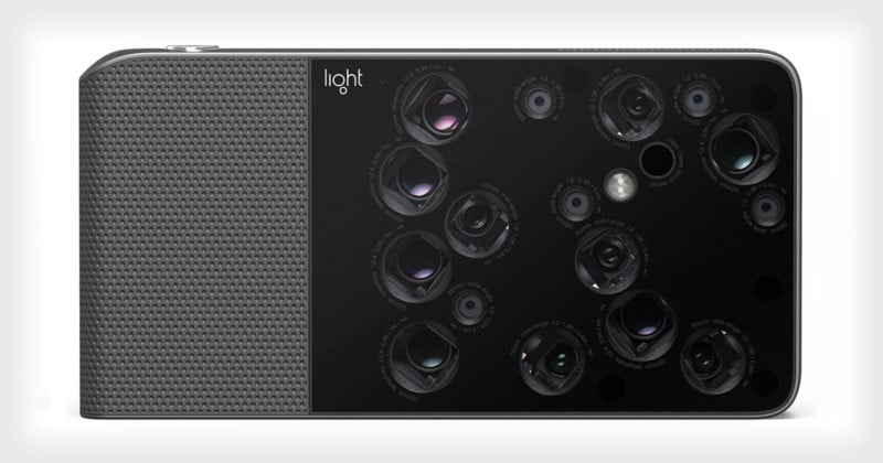 This is the Final Design of the Light L16 52MP 16-Camera Camera