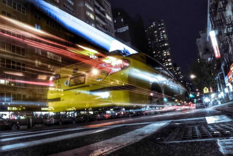 A Floating Cab, or: The Joy of Getting the Unexpected in Photography
