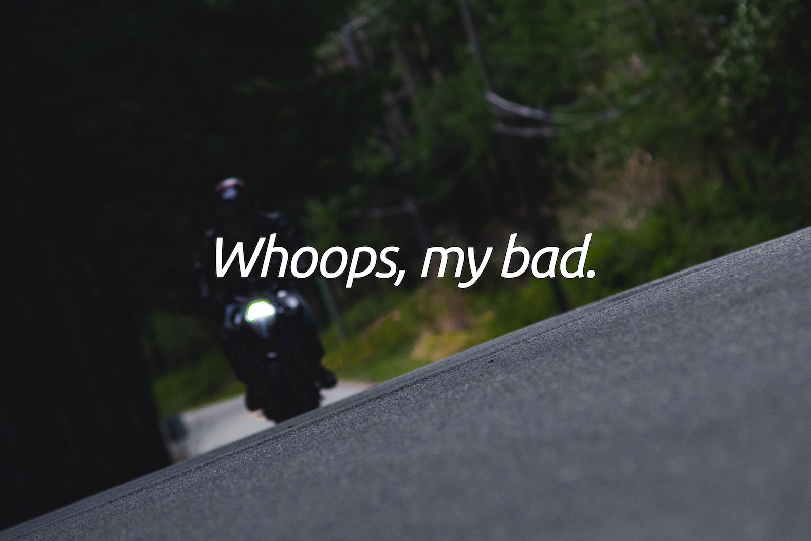  lessons learned from botched motorcycle photo shoots 