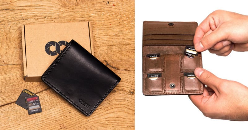 This Photographers Wallet is Made for Both Your Credit and Memory Cards
