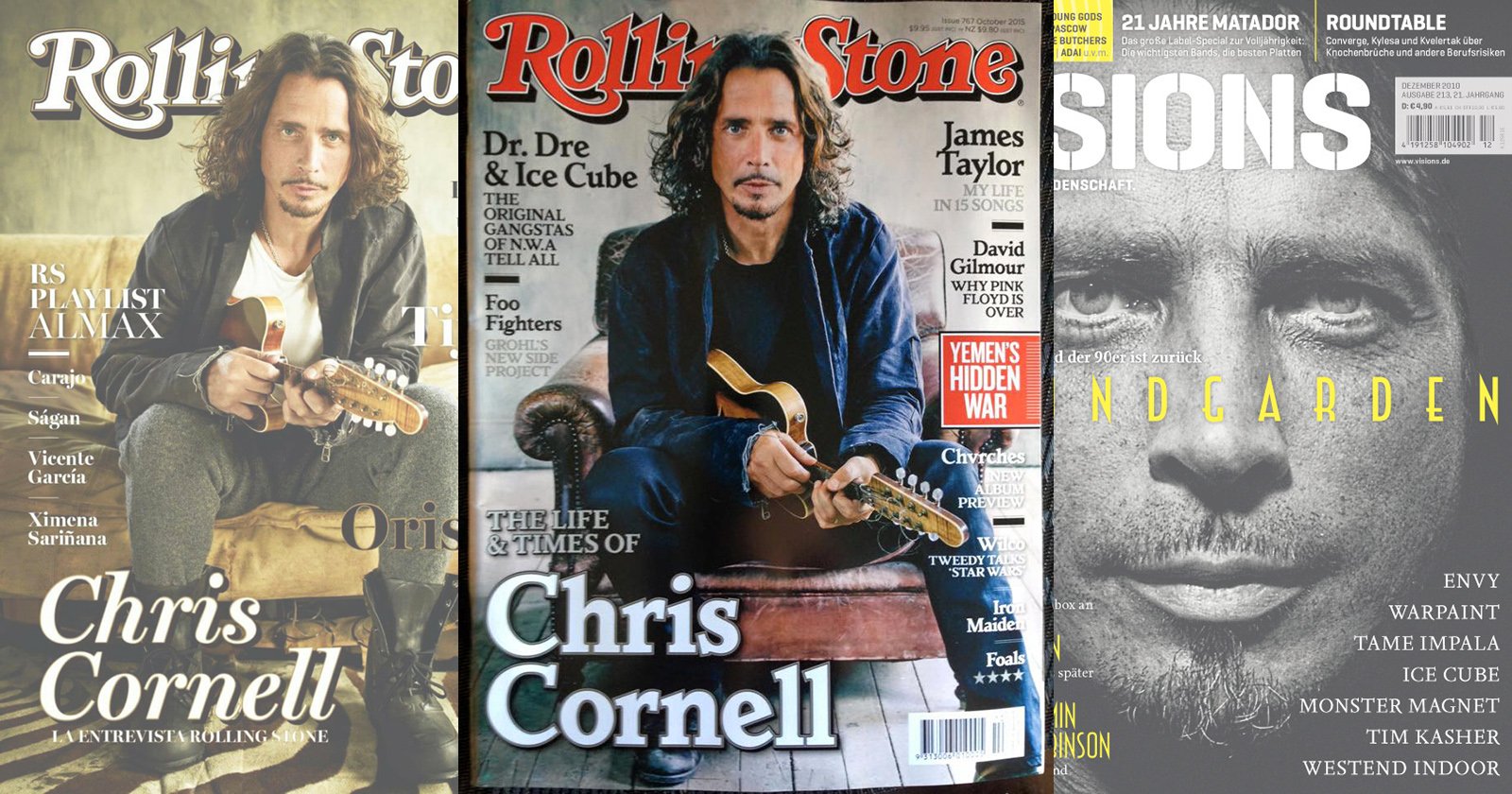 Who Shot It Better? Chris Cornell Portrait for Rolling Stone and Visions