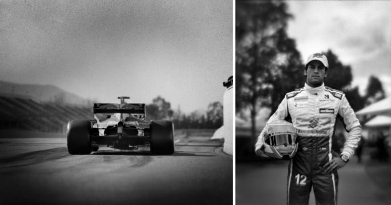 The Photographer Who Shoots F1 with a 1913 Graflex 45 View Camera