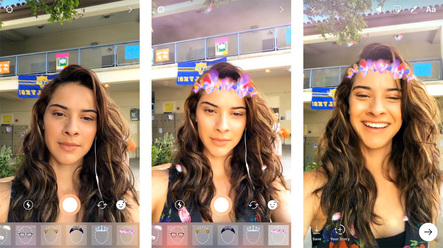 Instagram Copies Snapchat (Again), Launches Its Own Face Filters