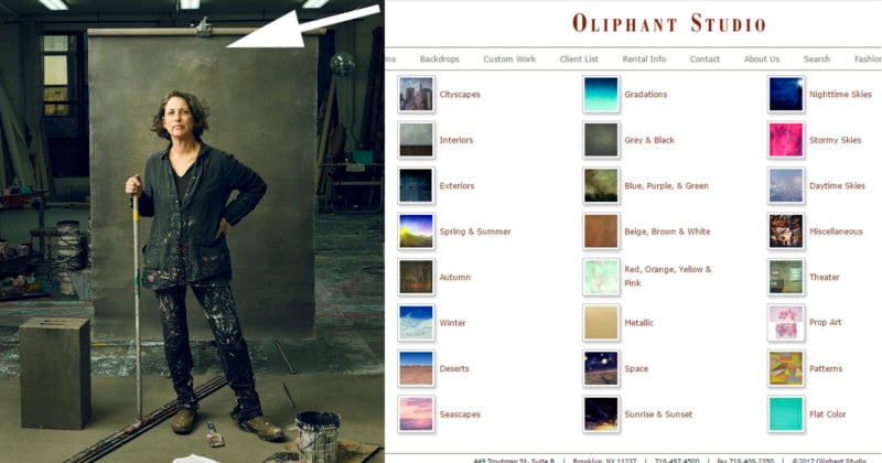 How Much Do Oliphant Backdrops Cost? Answer: Over $1,000