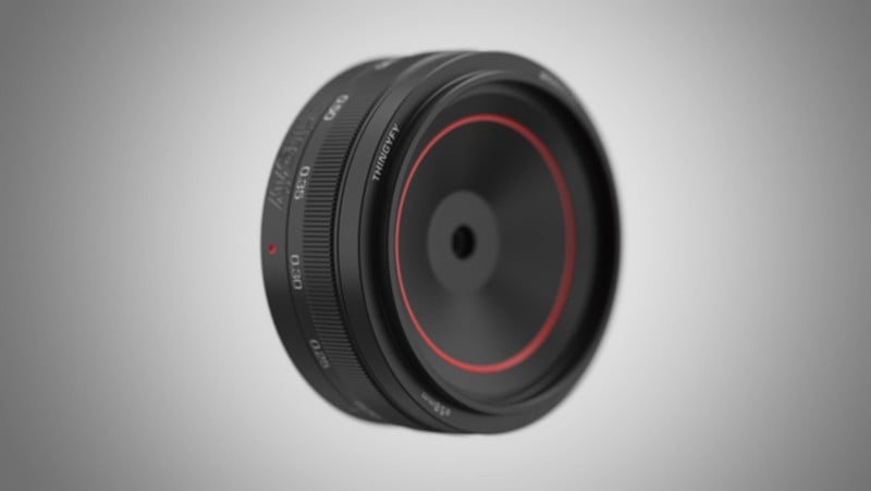 Multi-Aperture Pinhole Lens for DSLRs