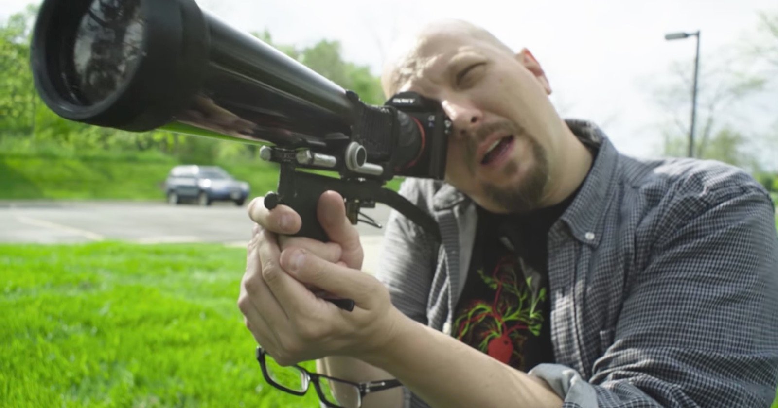Do NOT Bring this Weird Homebrew Rifle Stock Lens Through TSA