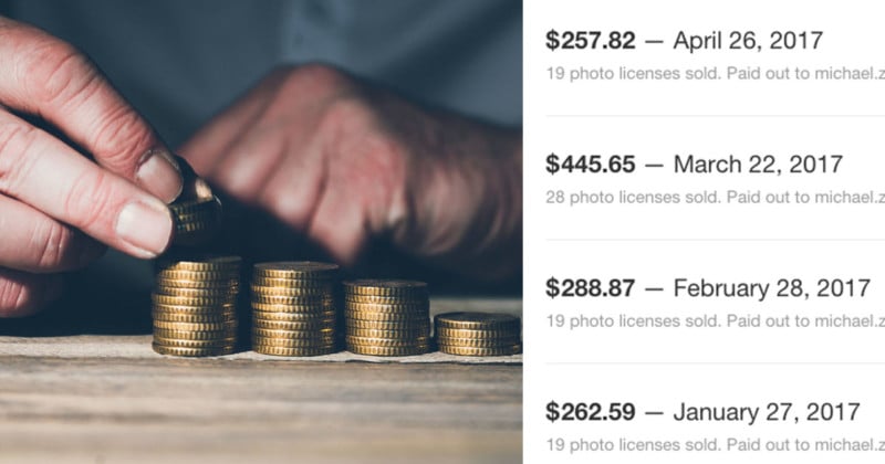  how made 254 four months selling stock photos 