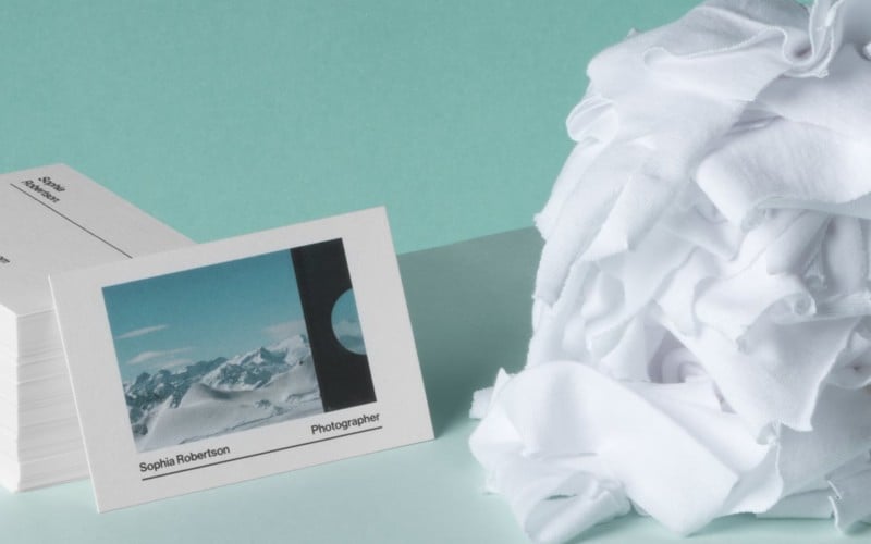 MOOs New Cotton Business Card May Be Great for Photographers