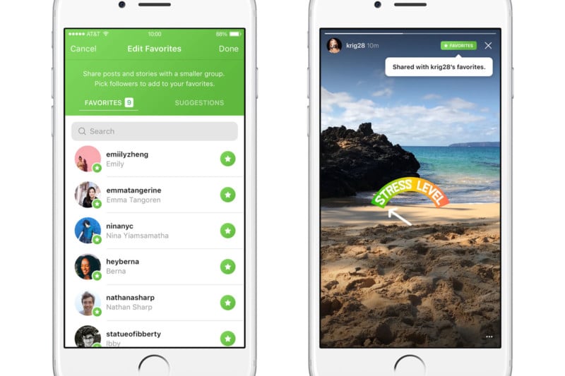  instagram tests favorites things are going get personal 