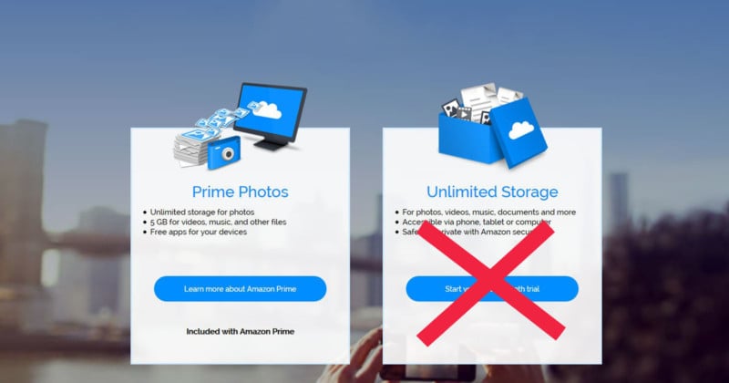 Amazon Killing Off its $60/Year Plan for Unlimited Storage