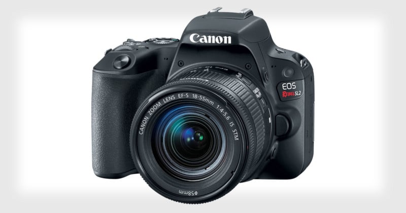 Canon Unveils the Rebel SL2, A Small and Light DSLR for Beginners