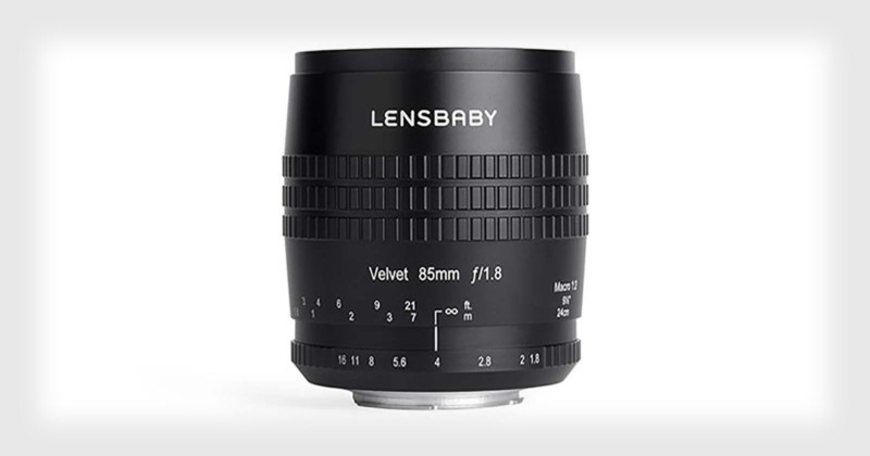 Lensbabys New Velvet 85mm f/1.8 is Designed for Soft Portraits and Macro