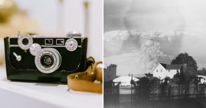  helens eruption photos found thrift store camera film 