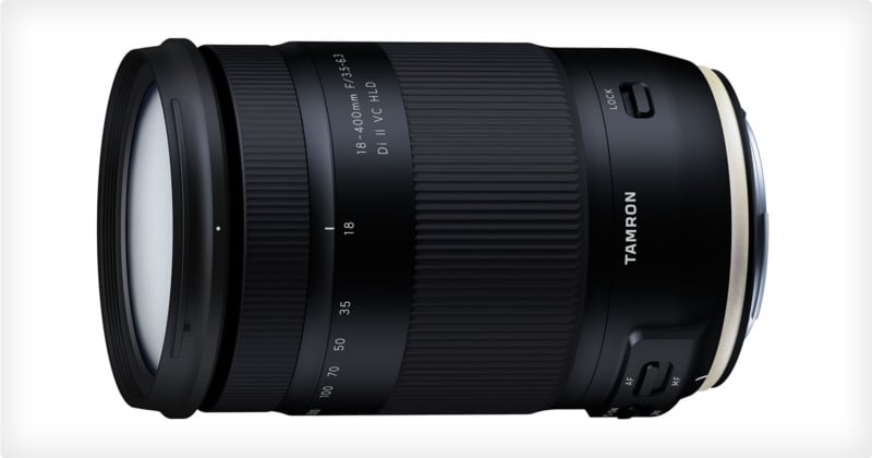 Tamron Unveils the Worlds First 18-400mm Lens
