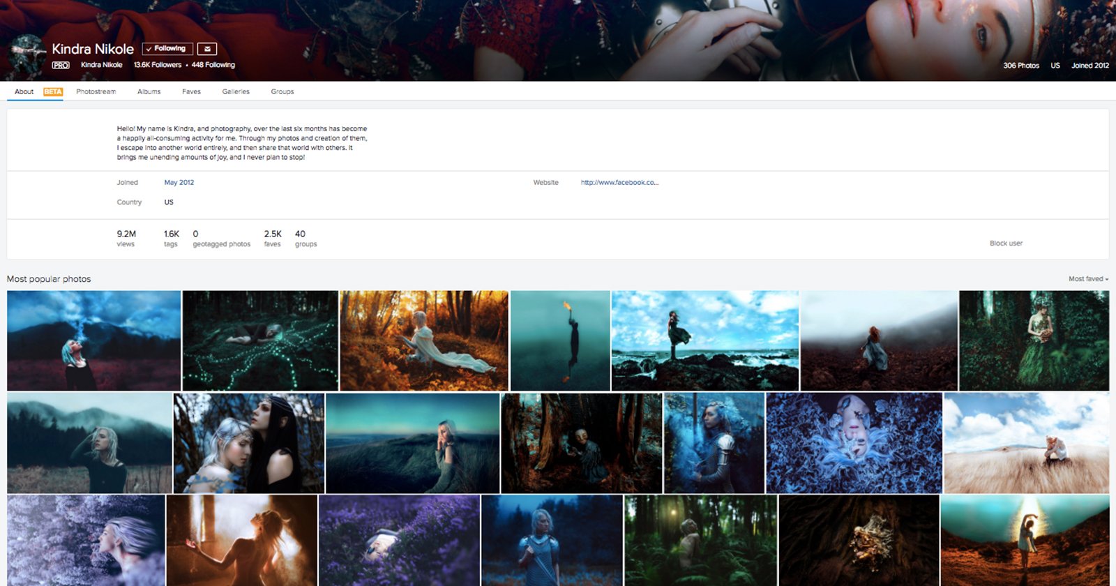  flickr page profile about 