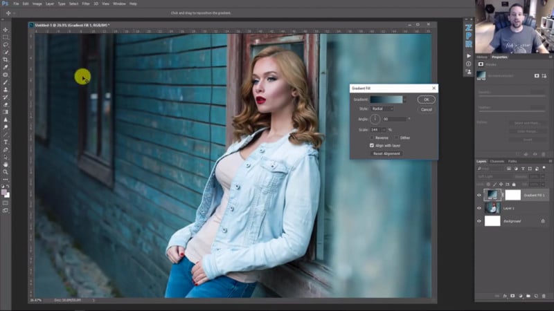 How to Guide Your Viewers Eye Using Radial Gradients in Photoshop