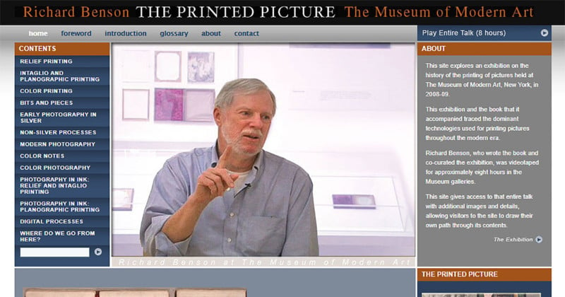 R.I.P., Richard Benson: Photographer, Printer, and Educator