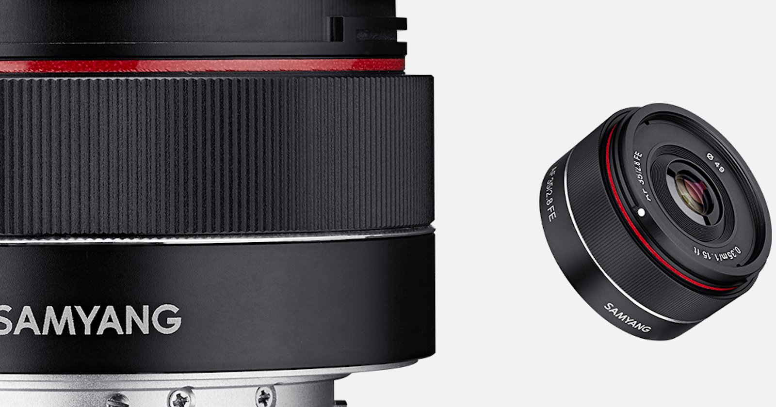 Samyang Unveils Tiny, Affordable 35mm f/2.8 Autofocus Lens for Sony