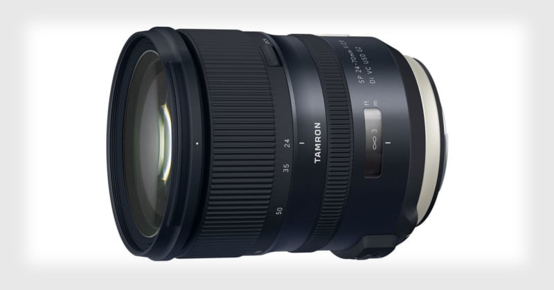 Tamron Unveils 24-70mm f/2.8 for Full Frame with 5 Stops of Stabilization