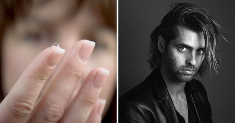 These Portraits Were Shot with a Water Drop as a Lens