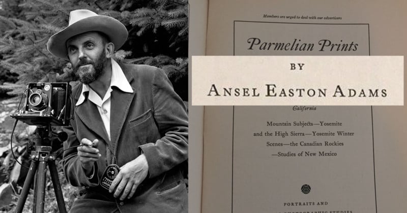 Even Ansel Adams Had to Advertise His Photo Business