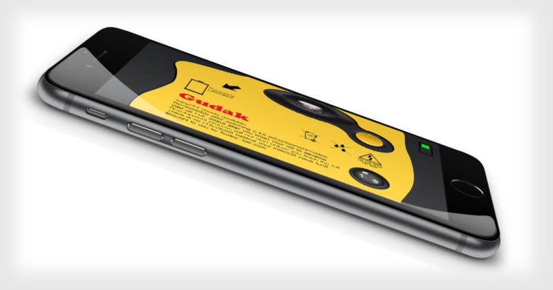 Gudak Lets You Use Your iPhone Like a Kodak Disposable Camera