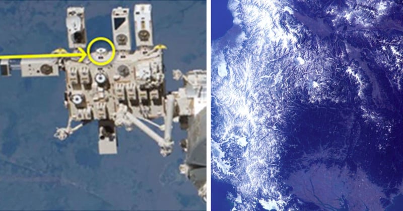 Theres a Sony a7S II on the Outside of the ISS Capturing Earth in 4K