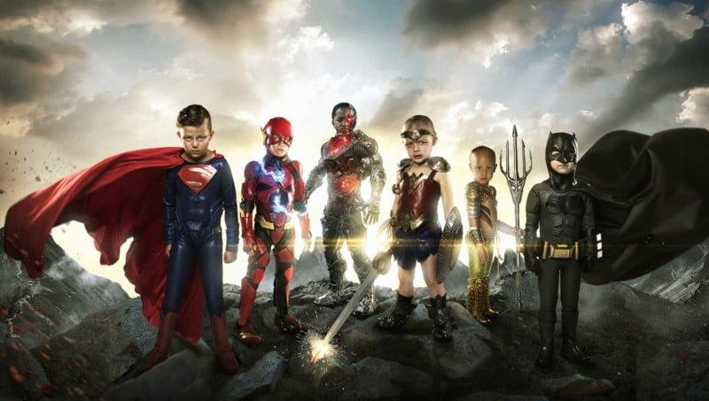 Photographer Turns Sick and Disabled Kids into Justice League Superheroes