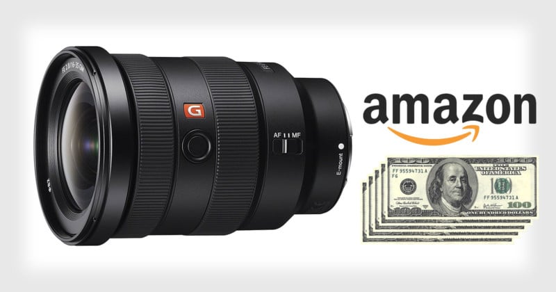 Amazon Honoring a $500 Pricing Error on a $2,200 Camera Lens