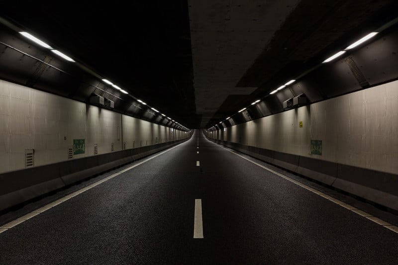 Mesmerizing Photos of Car Tunnels in Holland