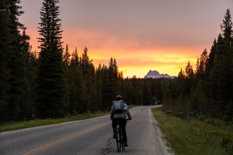  biked across canadian rockies build photo portfolio 