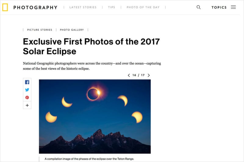Is This Eclipse Photo #FakeNews?