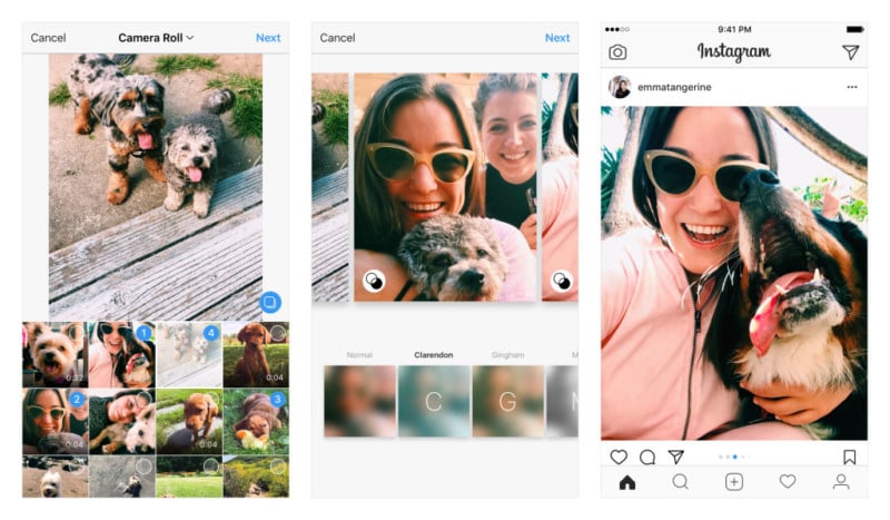 Instagram Does Away with the Square Aspect Ratio for Multi-Photo Posts