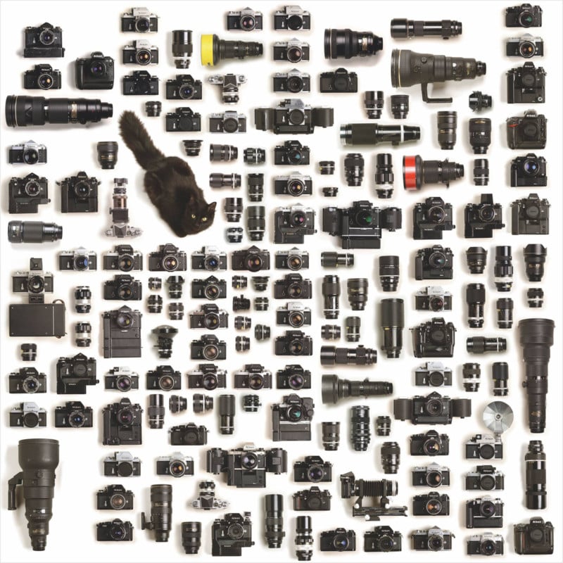 Nikon Gear Arranged Neatly: This is One Photographers Collection