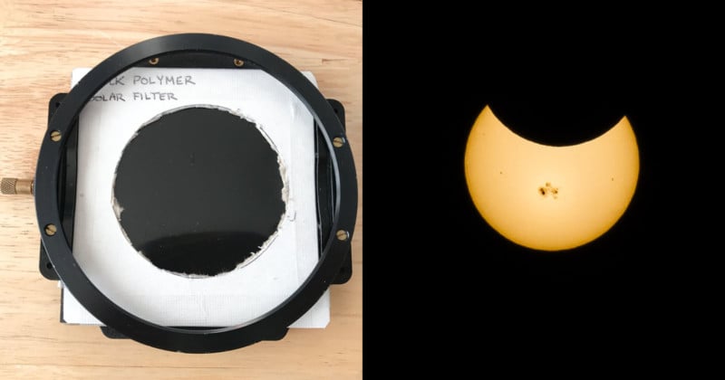 How to Make a Solar Eclipse Lens Filter for $15 Instead of Paying $150+